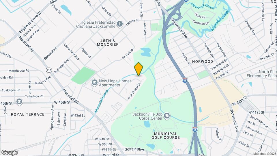 1525 Brook Forest Dr Map and Location Details