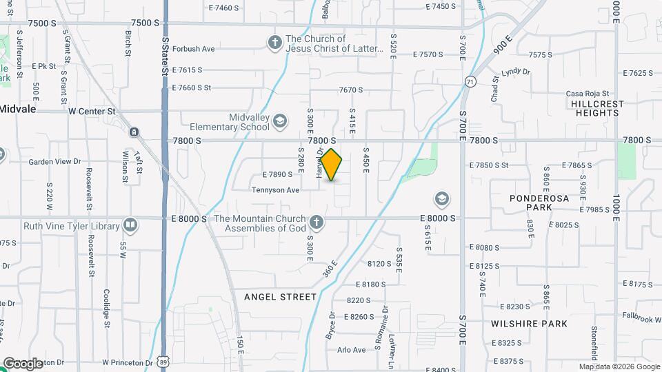 7914 Farm House Ln Map and Location Details