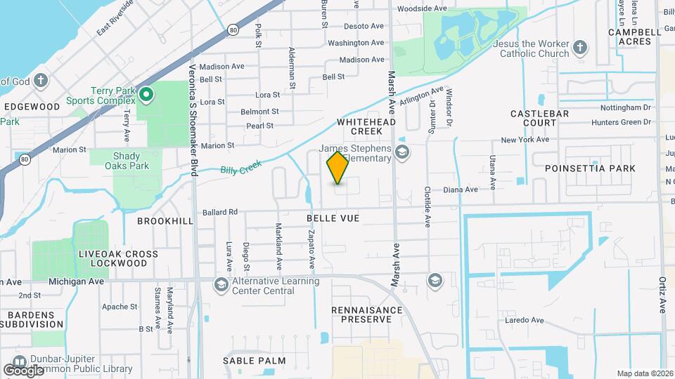 198 Charlotte Ave Map and Location Details