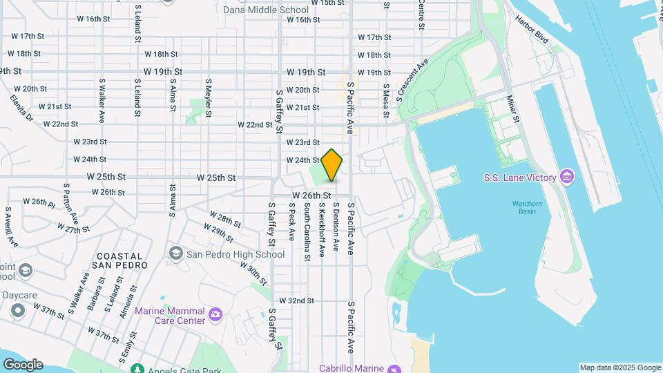 2519 S Denison Ave Mapa y Detalles de la Ubicación