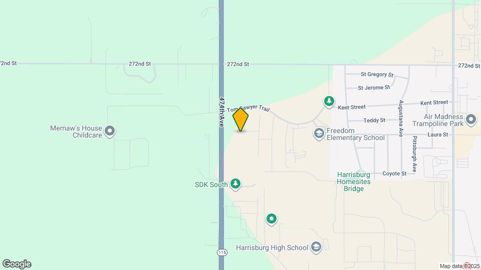1427 Thatcher Cir Mapa y Detalles de la Ubicación