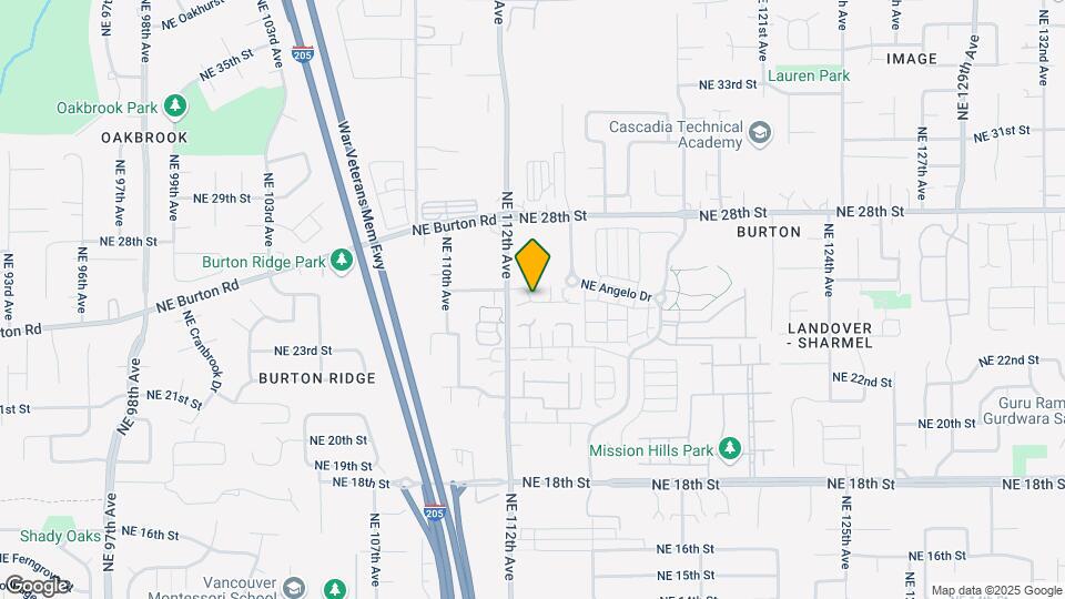 11330 NE 25th St Map and Location Details