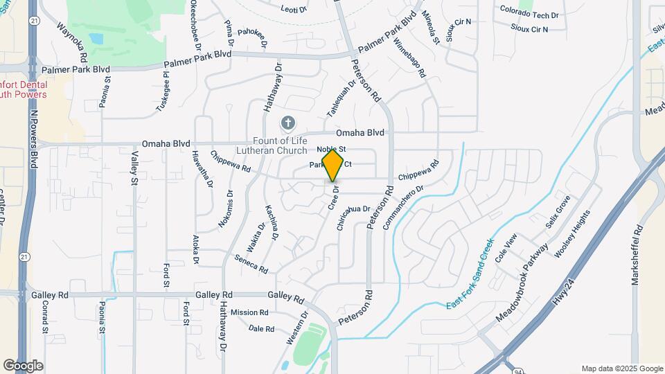 1359 Soaring Eagle Dr Map and Location Details