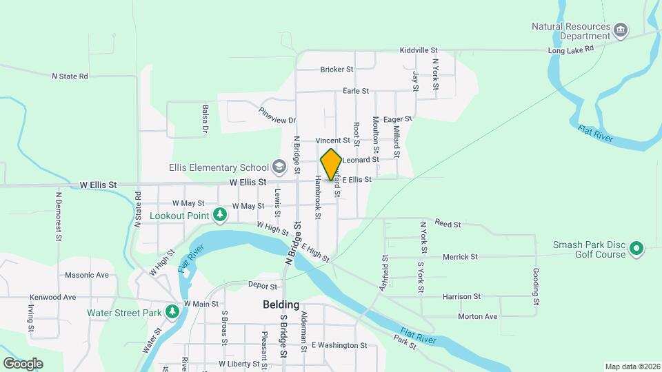 217 E Ellis St Map and Location Details