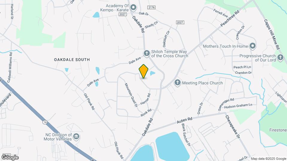 309 Peachtree Rd Map and Location Details