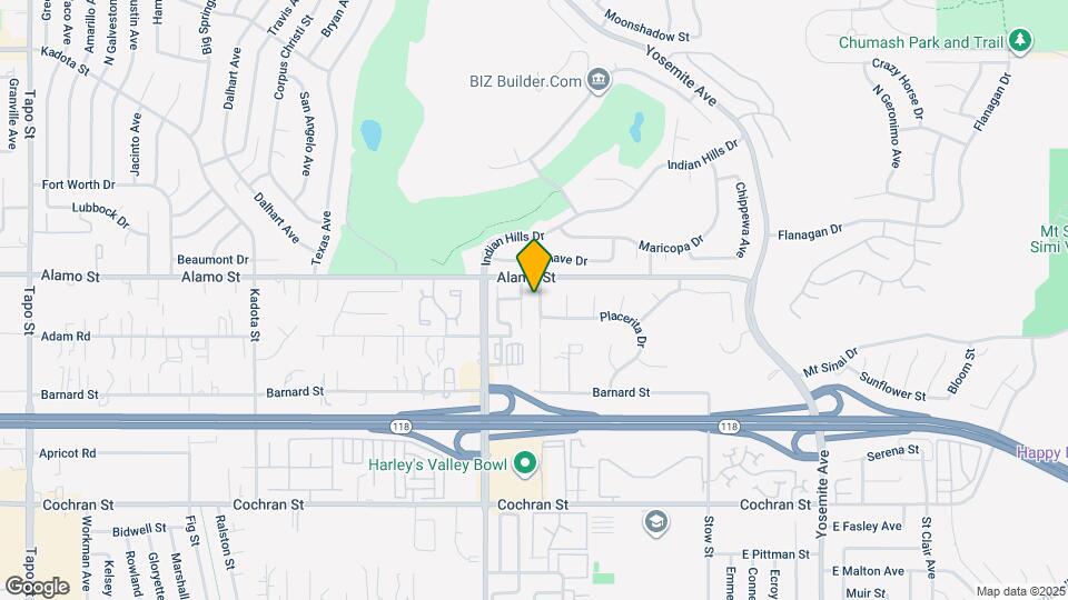 2759 Stanislaus Ave Map and Location Details