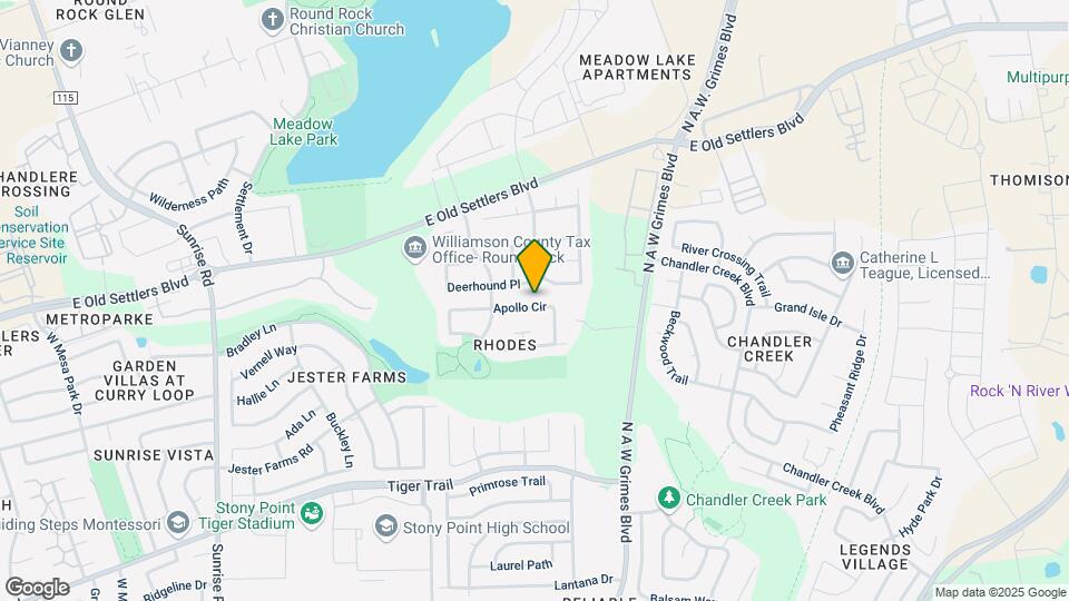1121 Apollo Cir Map and Location Details