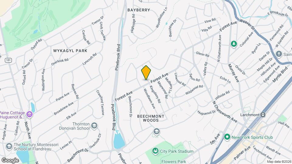 112 Kingsbury Rd Map and Location Details