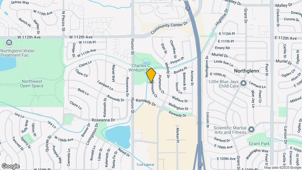 10921 Hermosa Ct Map and Location Details
