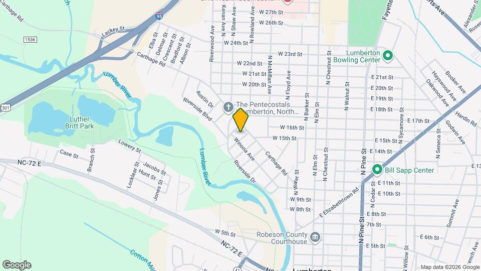 1003 James St Map and Location Details