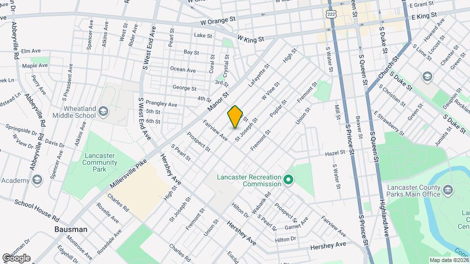 740 W Vine St Mapa y Detalles de la Ubicación