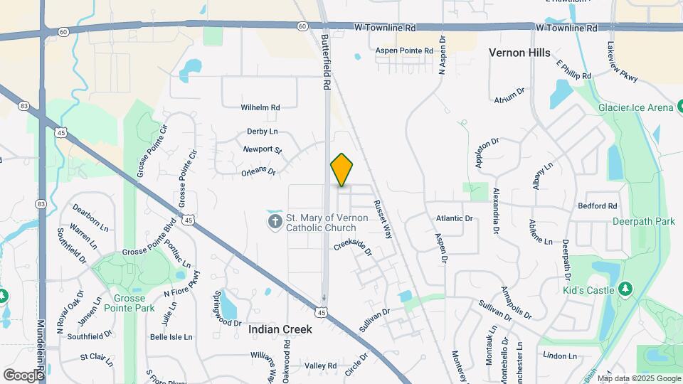 412 Somerset Ln Map and Location Details