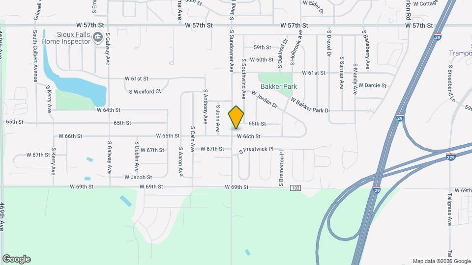 6320 W 66th St Map and Location Details