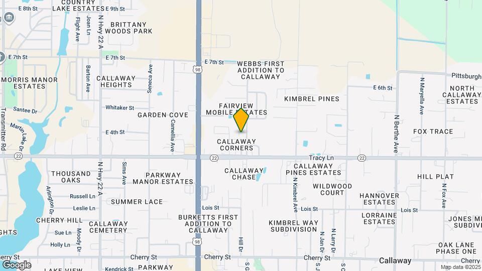 5860 Tyndall Pkwy Map and Location Details