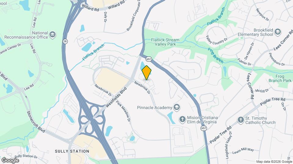 4627 Olivine Dr Map and Location Details