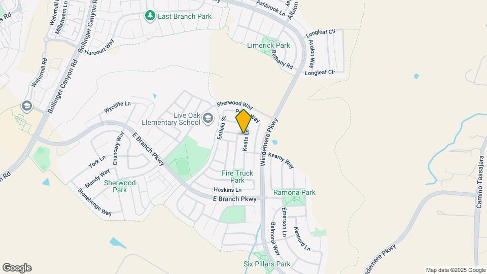 2329 Keats Ln Map and Location Details