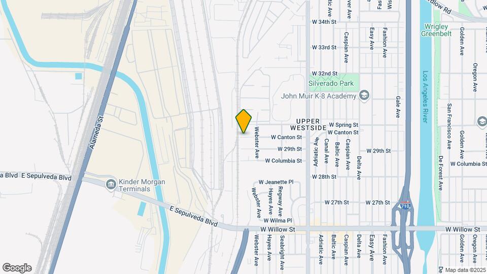 2156 W Canton St Map and Location Details