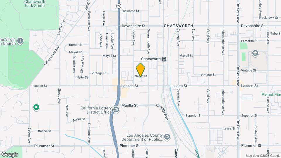 21734 Septo St Map and Location Details