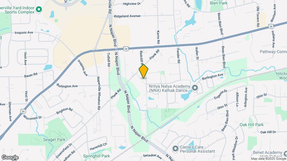 5S370 Radcliff Rd Map and Location Details