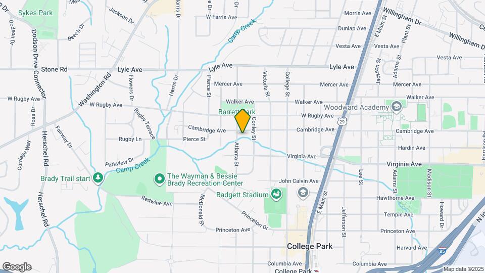 2014 Cambridge Ave Map and Location Details