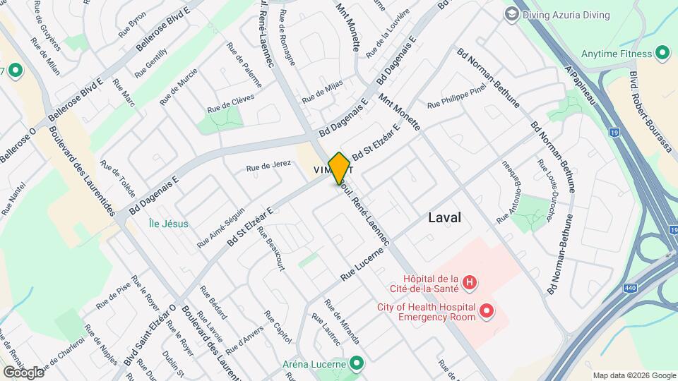 1910 De Lunebourg St Map and Location Details