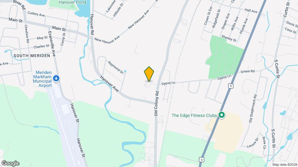 1001 Old Colony Rd Map and Location Details