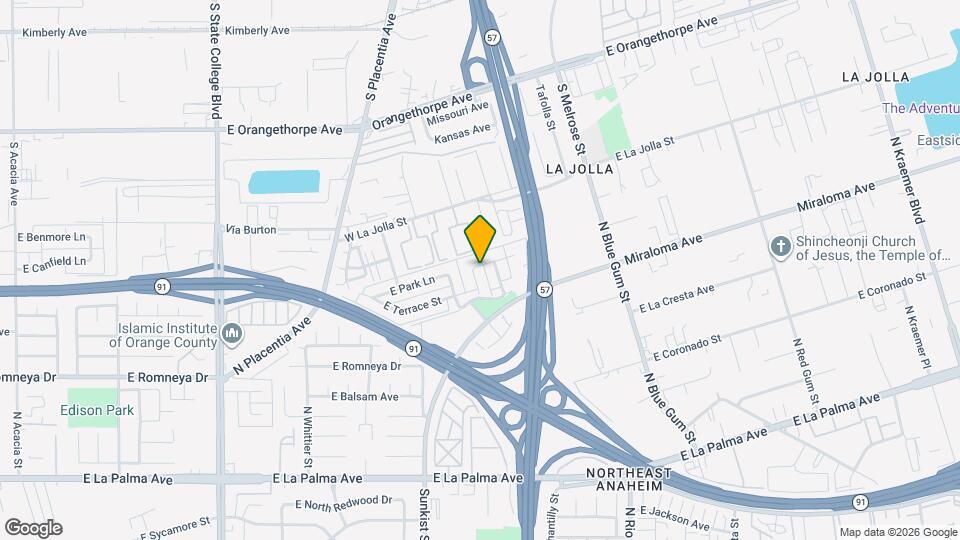 1328 N Sunshine Way Map and Location Details