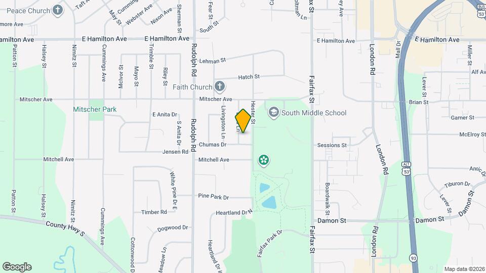 3627 Lana Ln Map and Location Details
