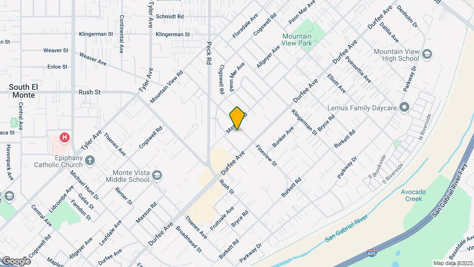 12216 Fineview St Mapa y Detalles de la Ubicación