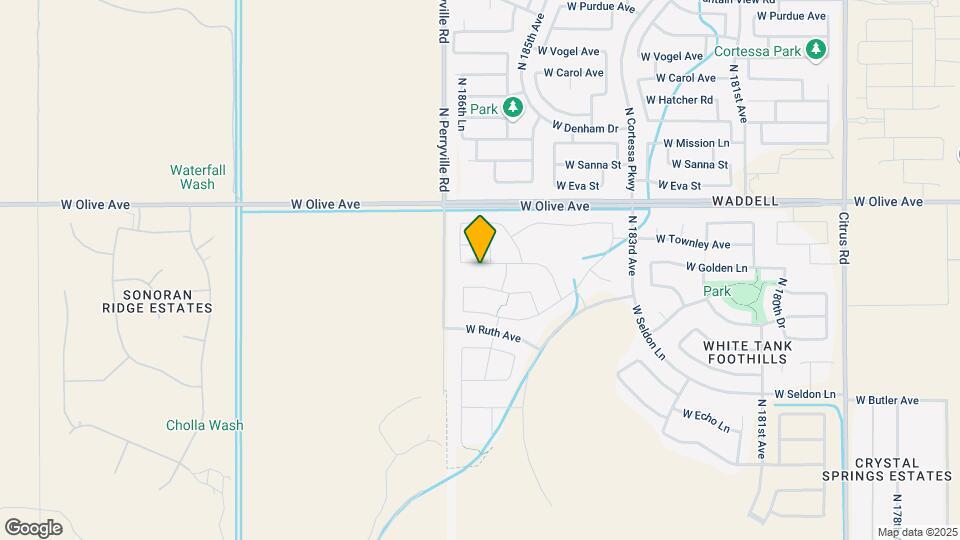 18649 W Golden Ln Map and Location Details