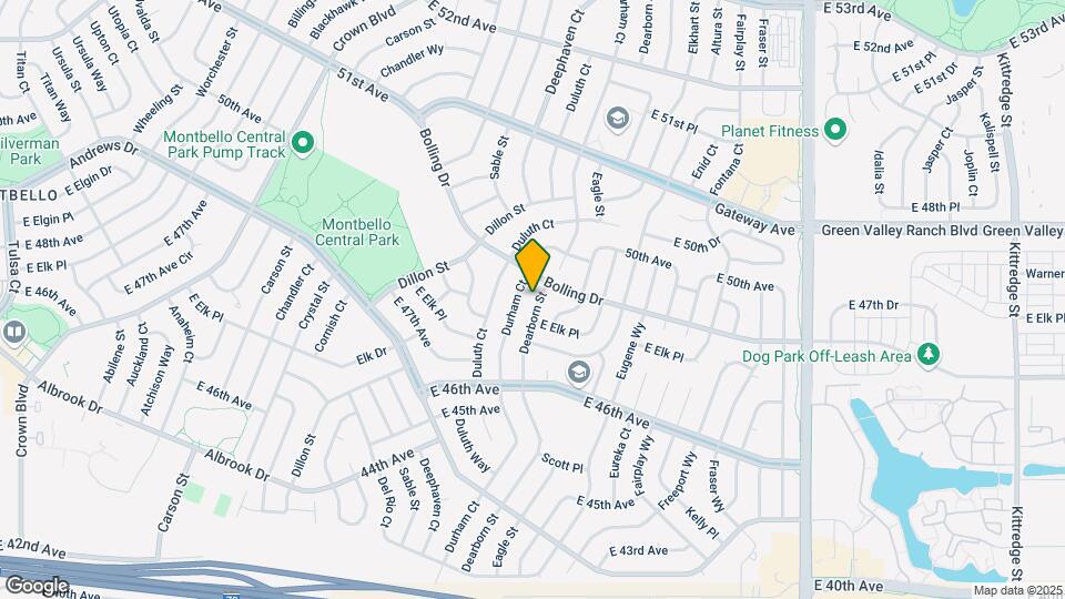 4803 Dearborn St Map and Location Details