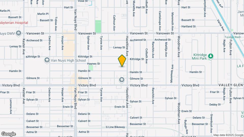 14129 Hamlin St Map and Location Details