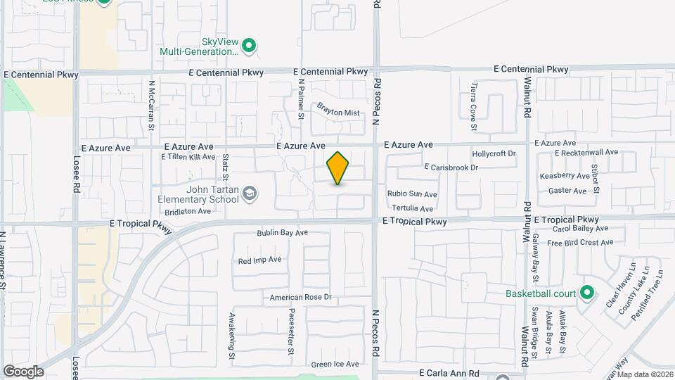 3336 E Palatine Hills Ave Mapa y Detalles de la Ubicación