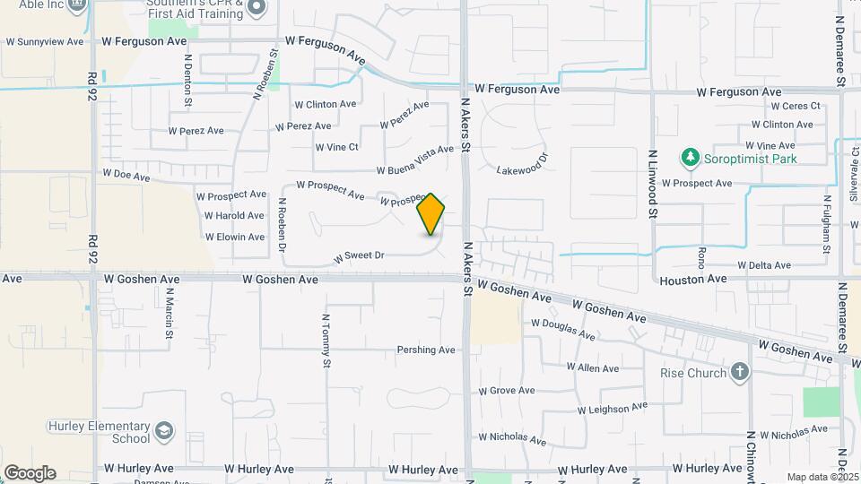 5418 W Sweet Dr Map and Location Details