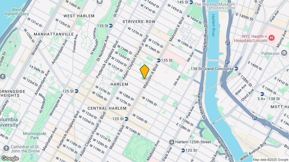 423 Lenox Ave Mapa y Detalles de la Ubicación