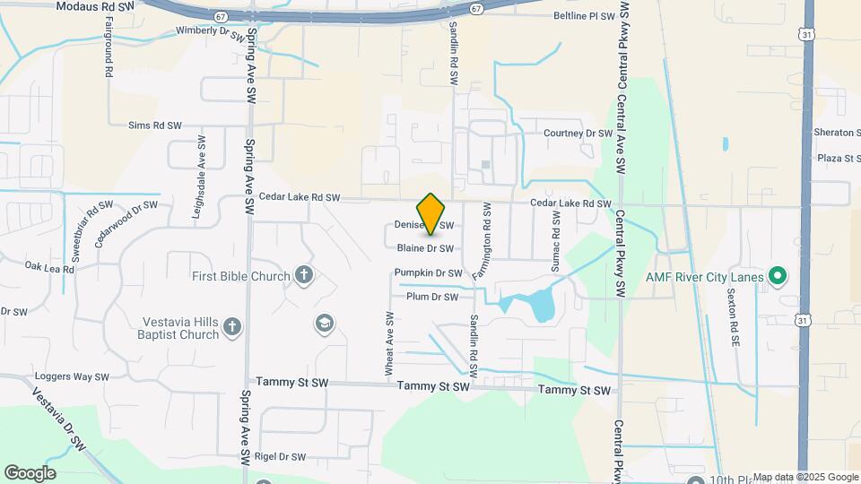 512 Blaine Dr SW Map and Location Details