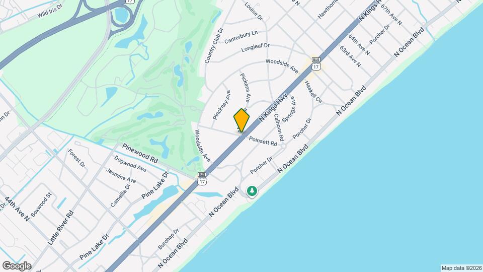 4105 Poinsett Rd Mapa y Detalles de la Ubicación