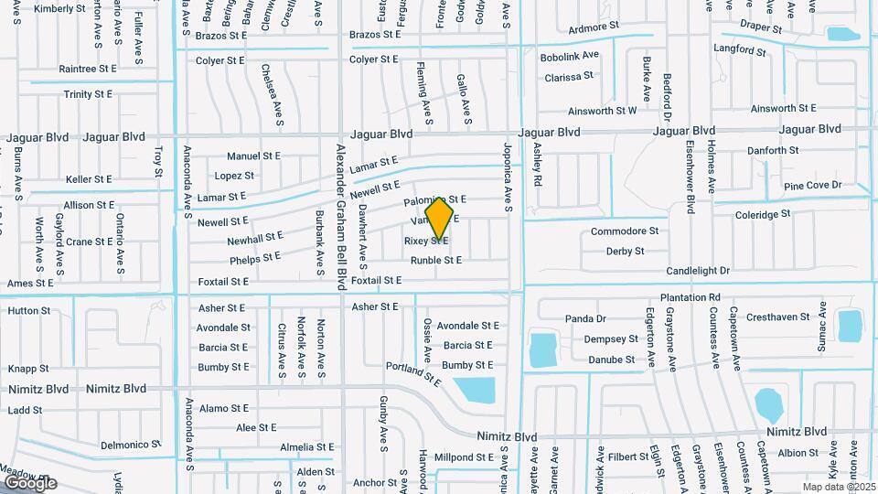 834 Rixey St E Map and Location Details