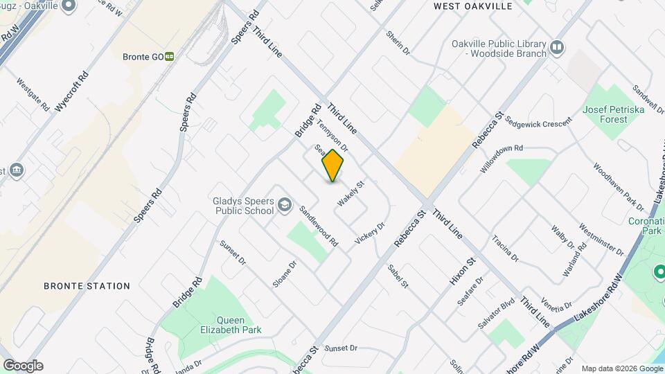 408 Saville Crescent Map and Location Details