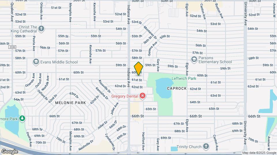 3306 61st St Map and Location Details