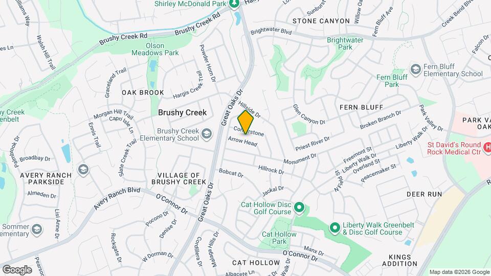 418 Arrow Head Map and Location Details