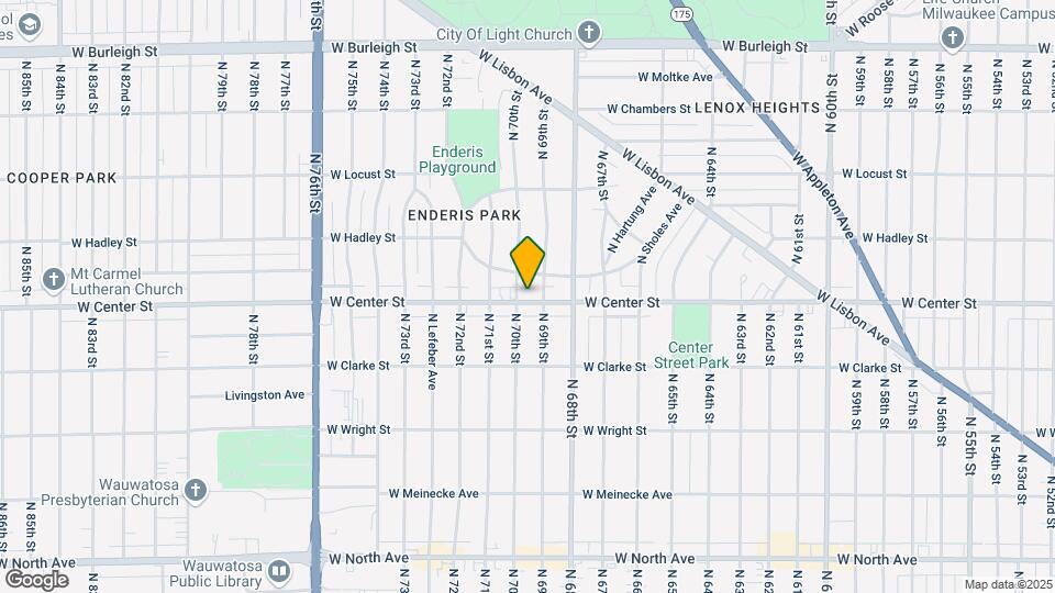 6920 W Center St Map and Location Details