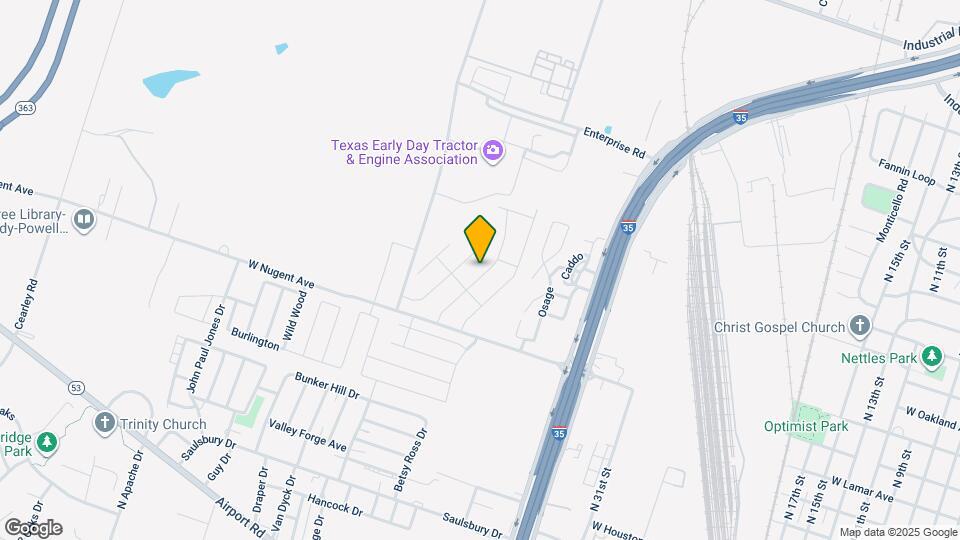 1426 Piedmont Map and Location Details