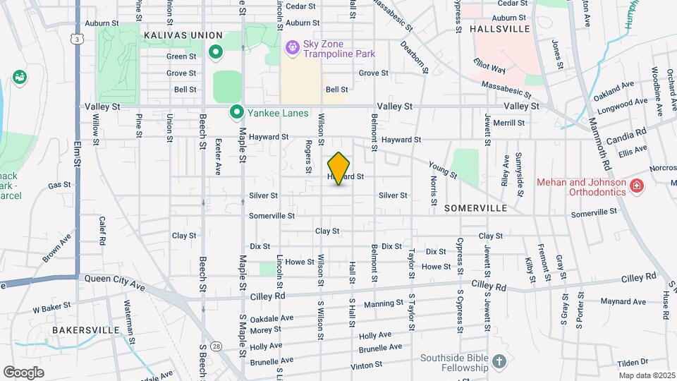 620 Silver St Map and Location Details