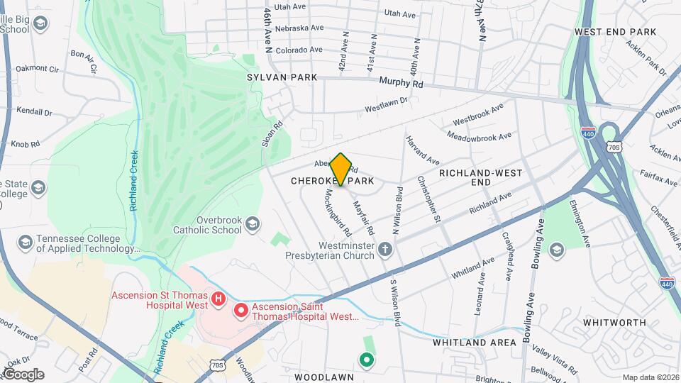 304 Lauderdale Rd Map and Location Details