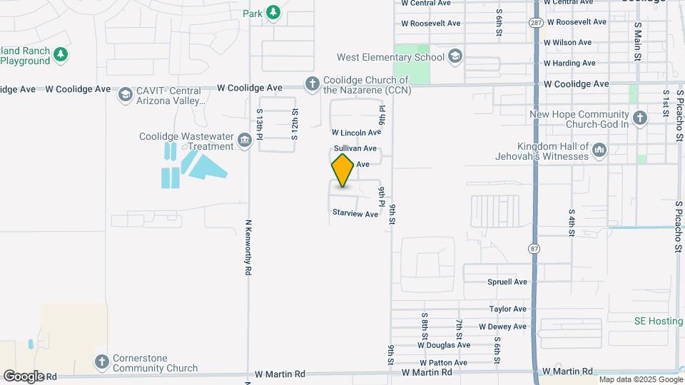 1048 W Verde Ln Map and Location Details