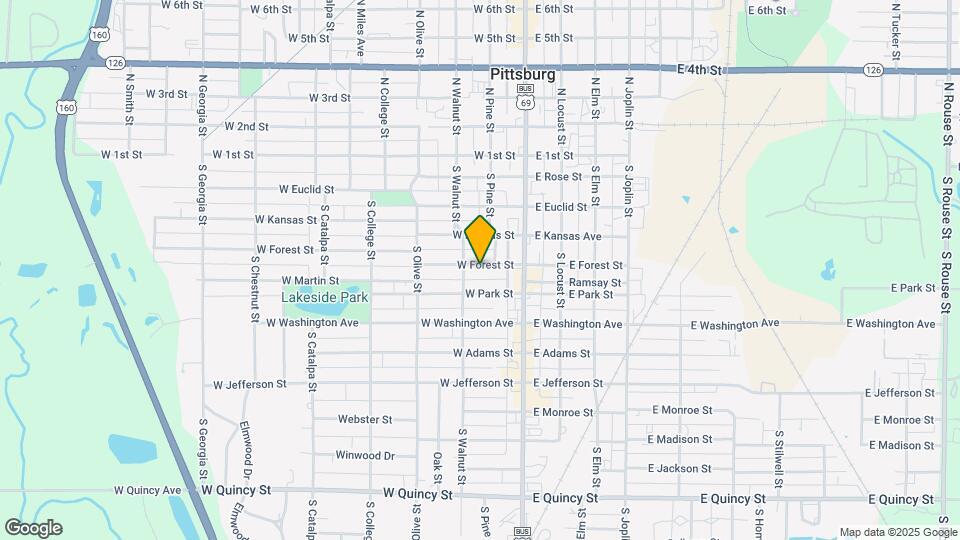 113 W Forest St Map and Location Details