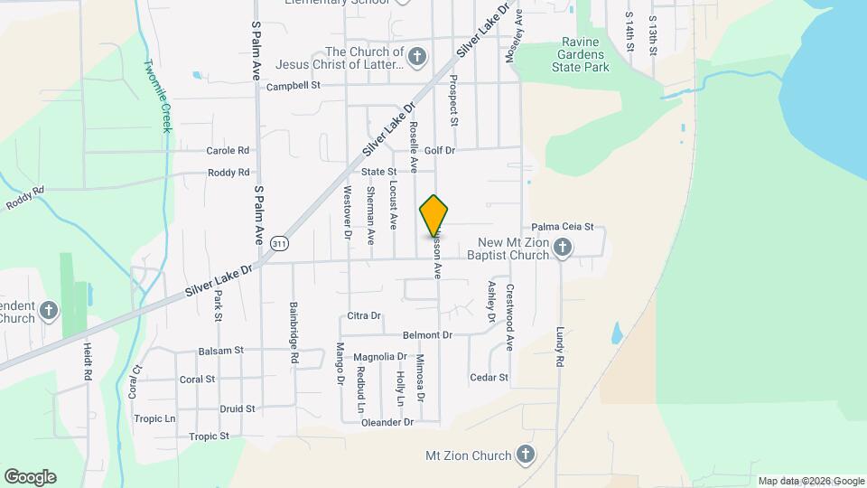 2012 Husson Ave Map and Location Details