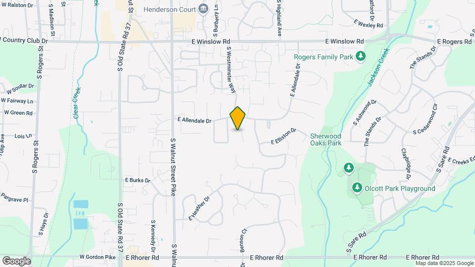 3626 S Kingsbury Ave Map and Location Details