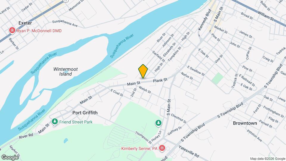 85 Plank St Map and Location Details